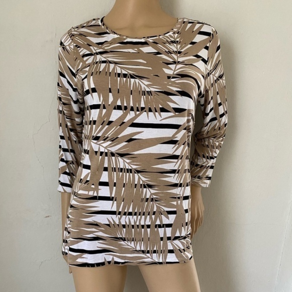 Ruby rd. Size S top blouse stripes and 🍁